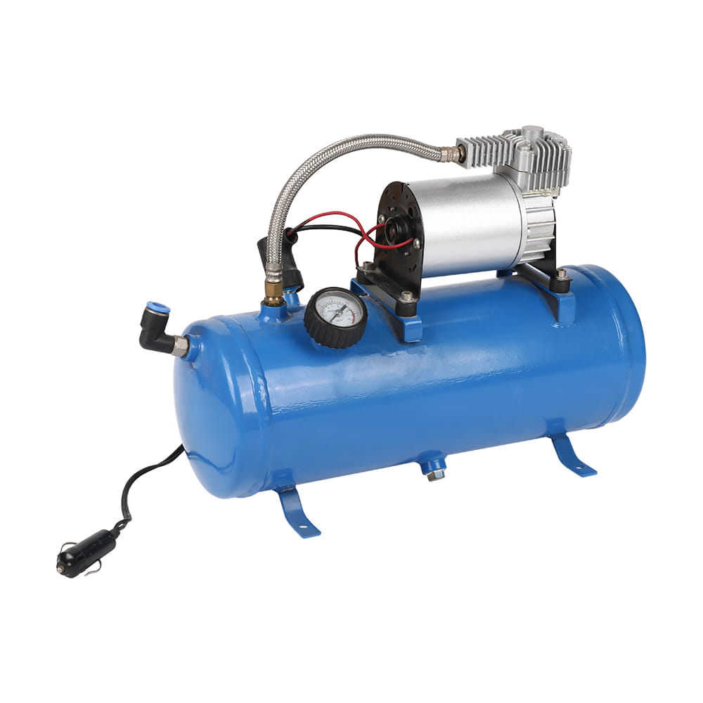 Inflator Tayar 4*4 dengan Tangki Udara 6L dengan hon udara