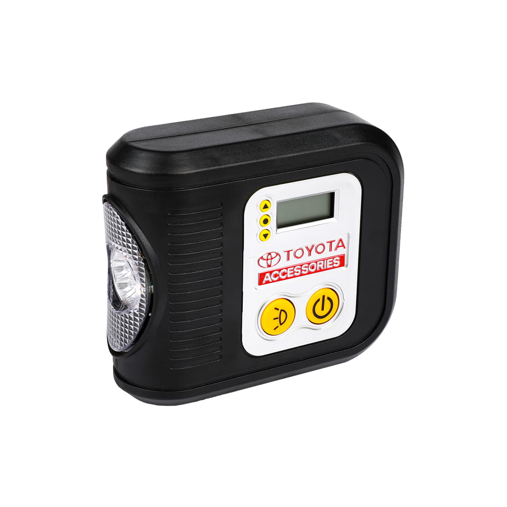 Pemampat udara mini digital plastik SOS dengan lampu led 7pcs