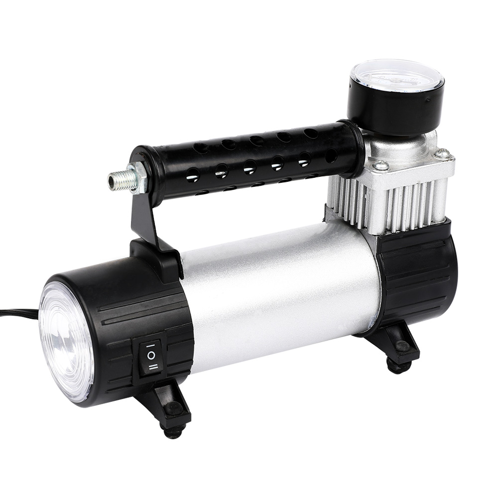 Inflator tayar mudah alih dengan lampu kecemasan